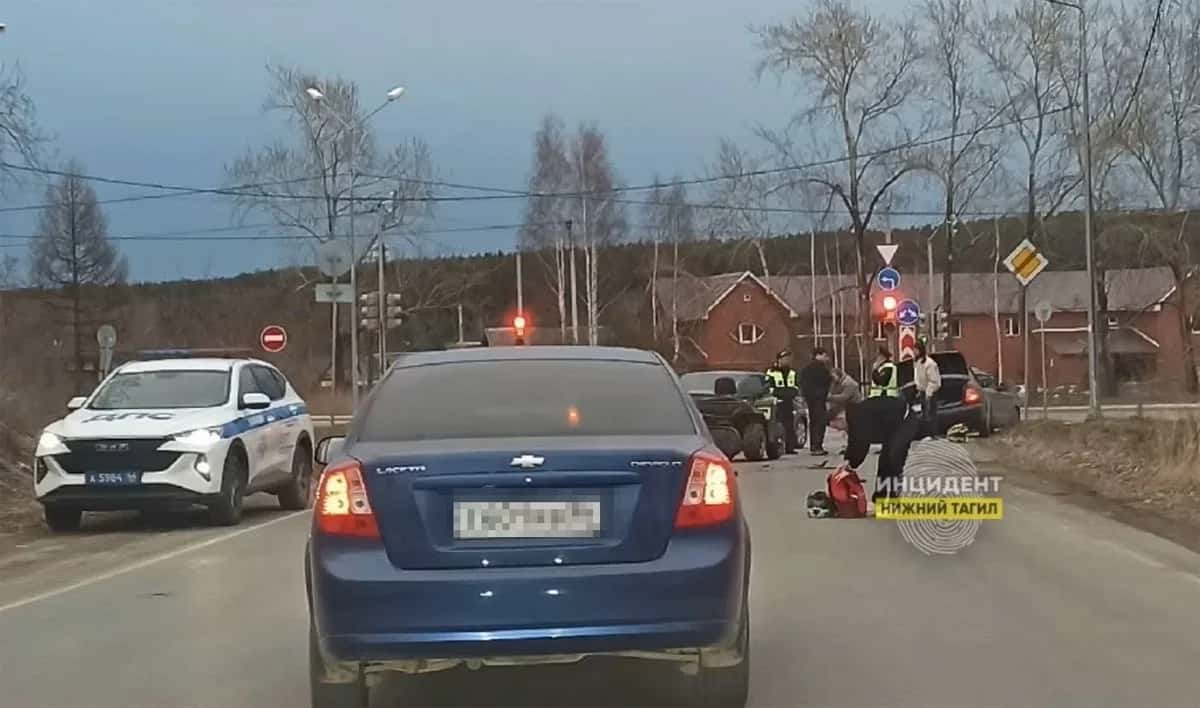 Подросток на квадроцикле устроил ДТП в Нижнем Тагиле