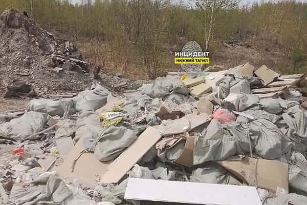 Жители Нижнего Тагила пожаловались на свалку строительного мусора