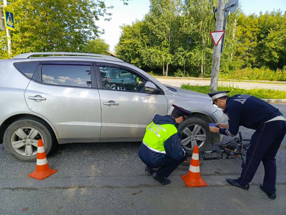 В Нижнем Тагиле на пешеходном переходе сбили 13-летнего велосипедиста