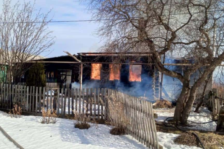 В пригороде Нижнего Тагила произошел пожар: погибла пенсионерка