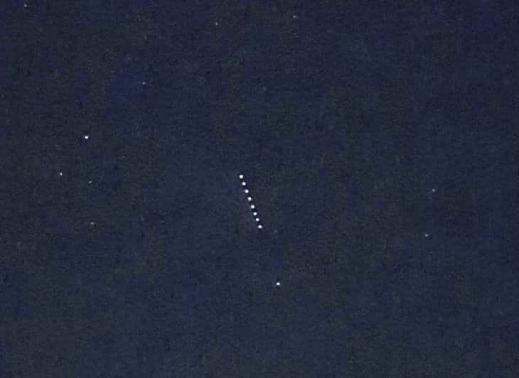 Свердловчане стали свидетелями загадочного объекта на ночном небе в ночь на 23 марта