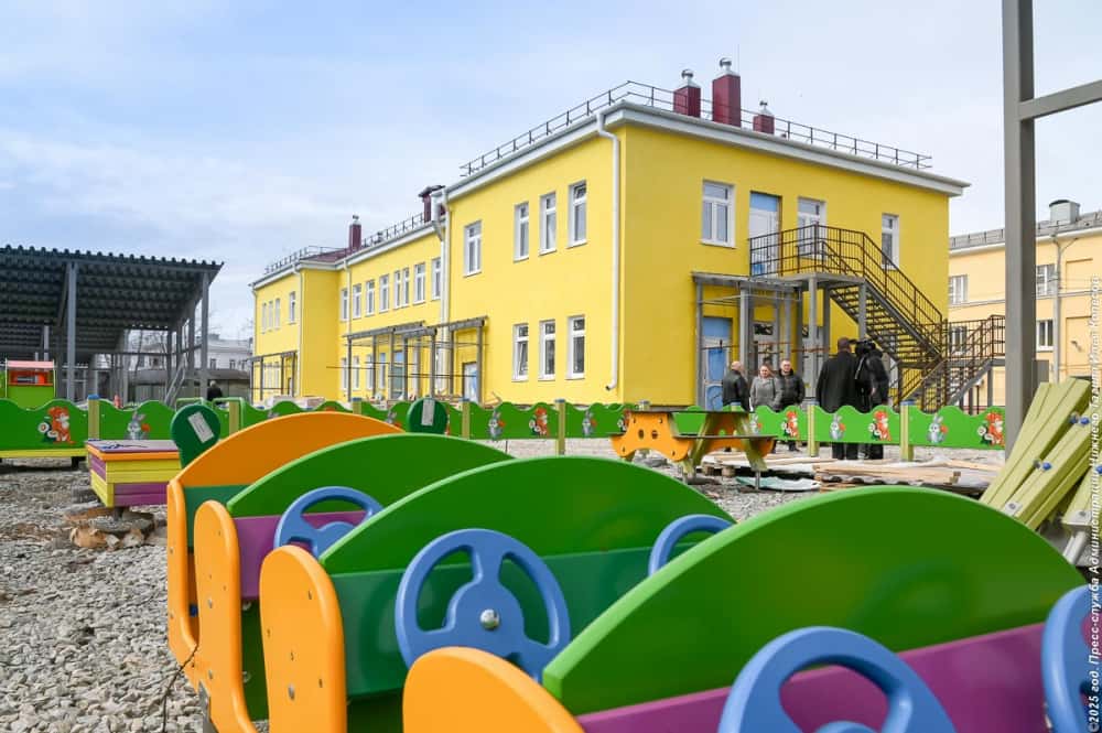 Уже скоро в Нижнем Тагиле завершат капитальный ремонт детского сада «Солнышко» 