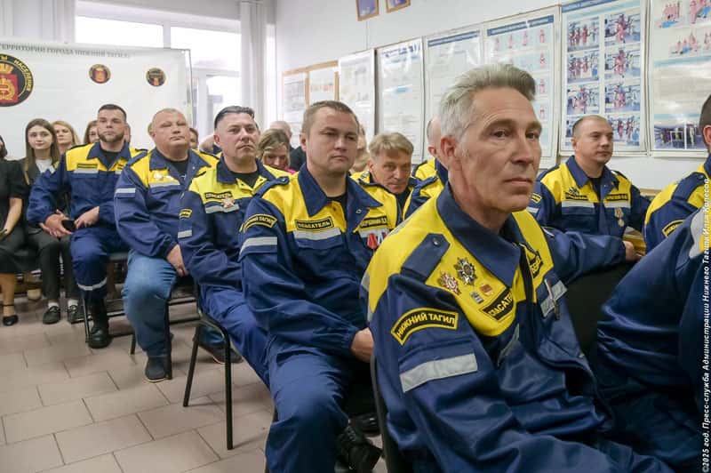 В Нижнем Тагиле сотрудники Центра защиты населения и территории отметили юбилей службы