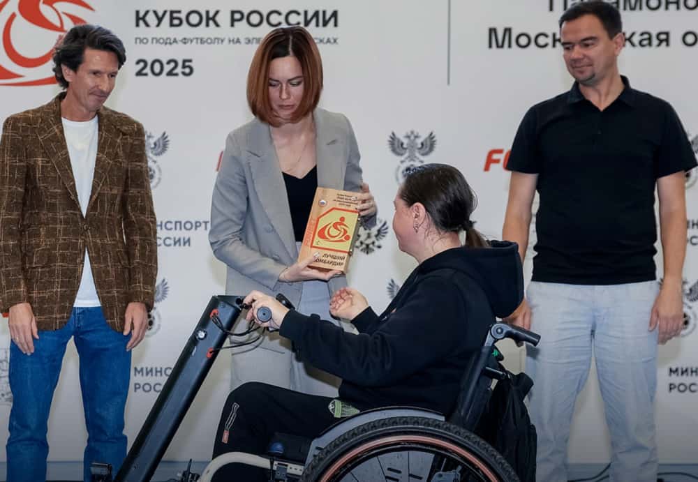 Тагильчанка Ольга Миллер стала лучшим бомбардиром Кубка России по футболу на электроколясках