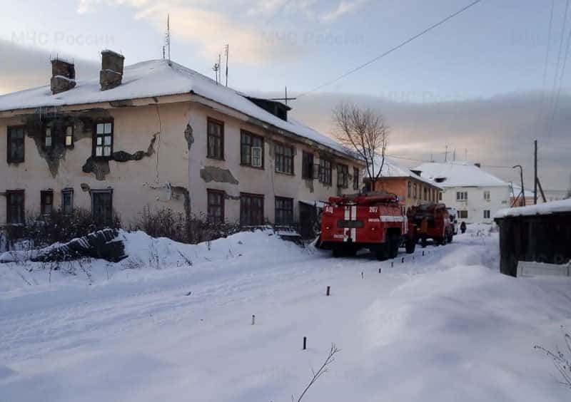 В Верхнем Тагиле при пожаре в жилом доме пострадал человек