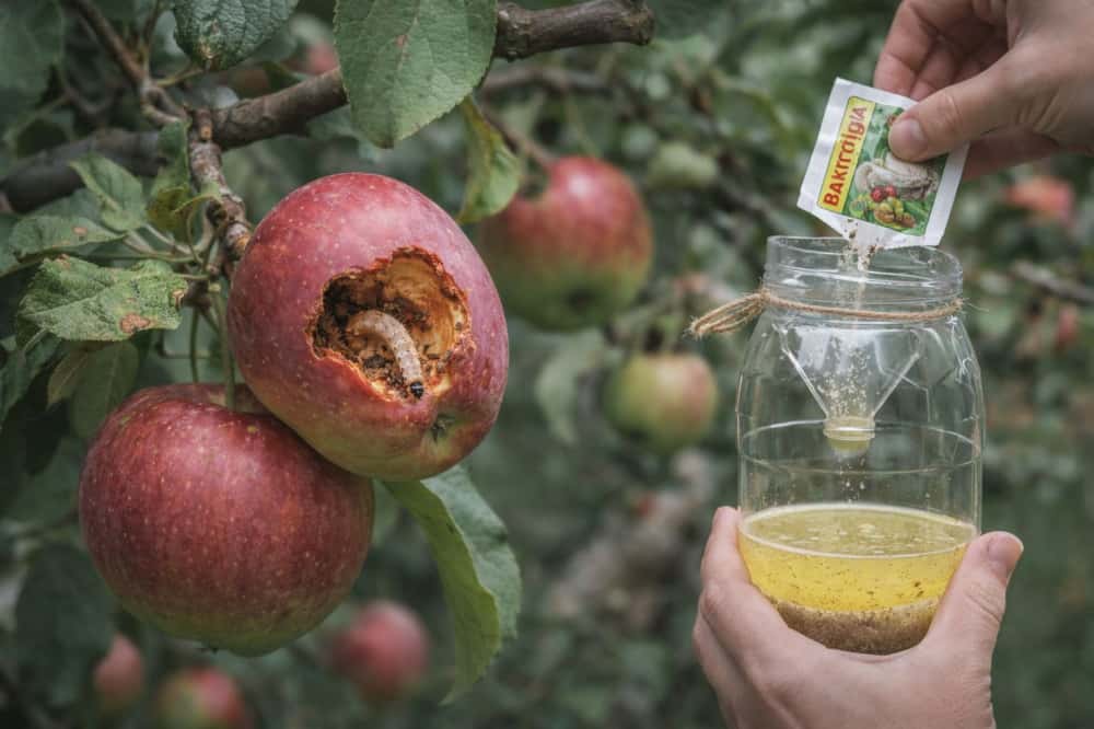 Как защитить яблоню от плодожорки без химии: простой способ садоводов