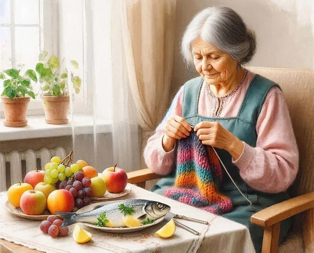 Нужно вязать и есть мясо: ученый рассказал, как спасти мозг от старости — берем на заметку 