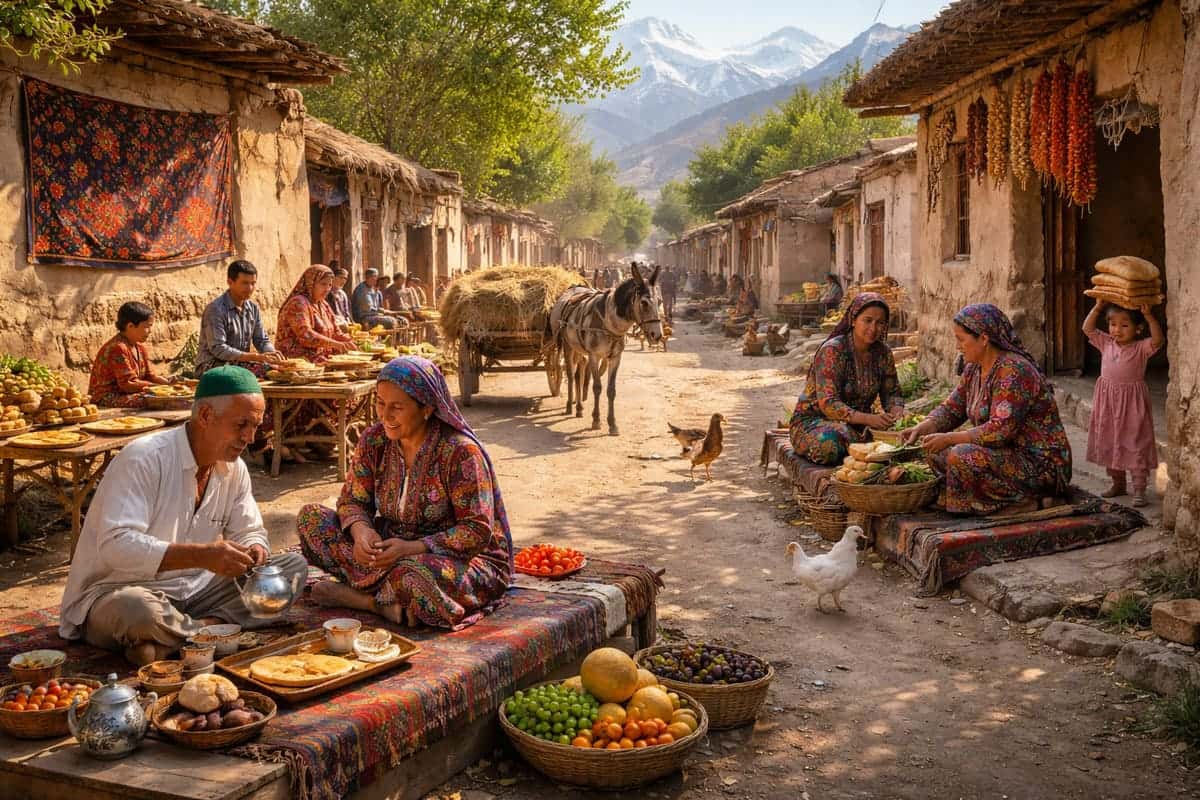 Жизнь за высокими заборами: путешественник побывал в узбекской деревне и рассказал, как там устроен быт