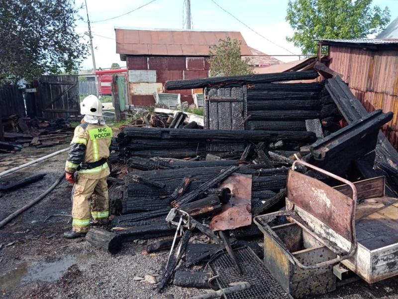 Накануне в Тагиле горела баня