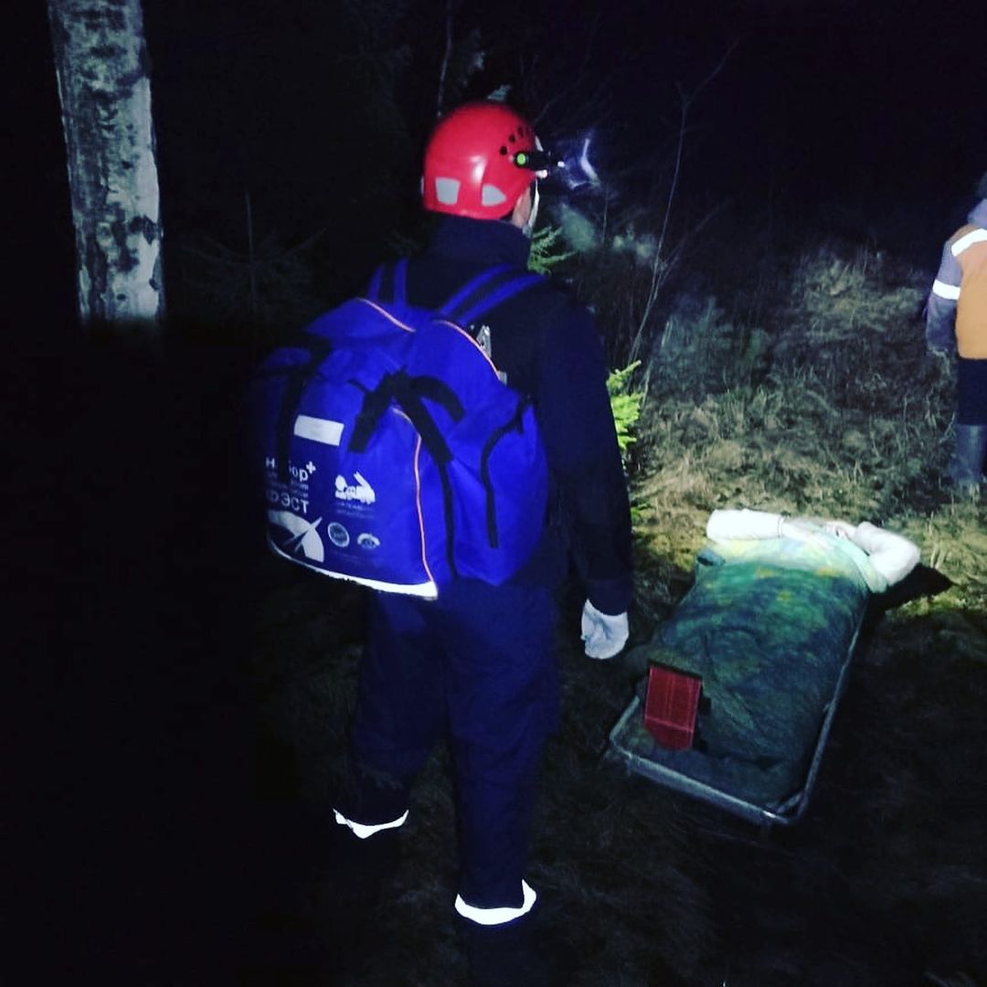 Накануне под Нижним Тагилом спасатели помогли рыбаку Накануне под Нижним Тагилом спасатели помогли рыбаку