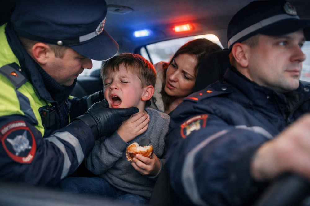 Задыхался на глазах у родителей: ребёнка-аллергика чуть не убил пончик — мальчика спасли уральские полицейские | Ребёнка-аллергика чуть не убил пончик — мальчика спасли уральские полицейские
