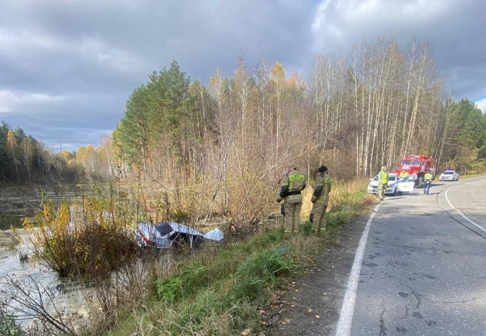 Смертельное ДТП под Нижним Тагилом: автомобиль упал в реку, есть погибший | В аварии под Нижним Тагилом погиб пассажир, два человека госпитализированы