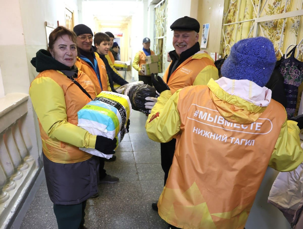 Тагильчане отправили в зону СВО свыше 400 тонн помощи и 100 единиц техники