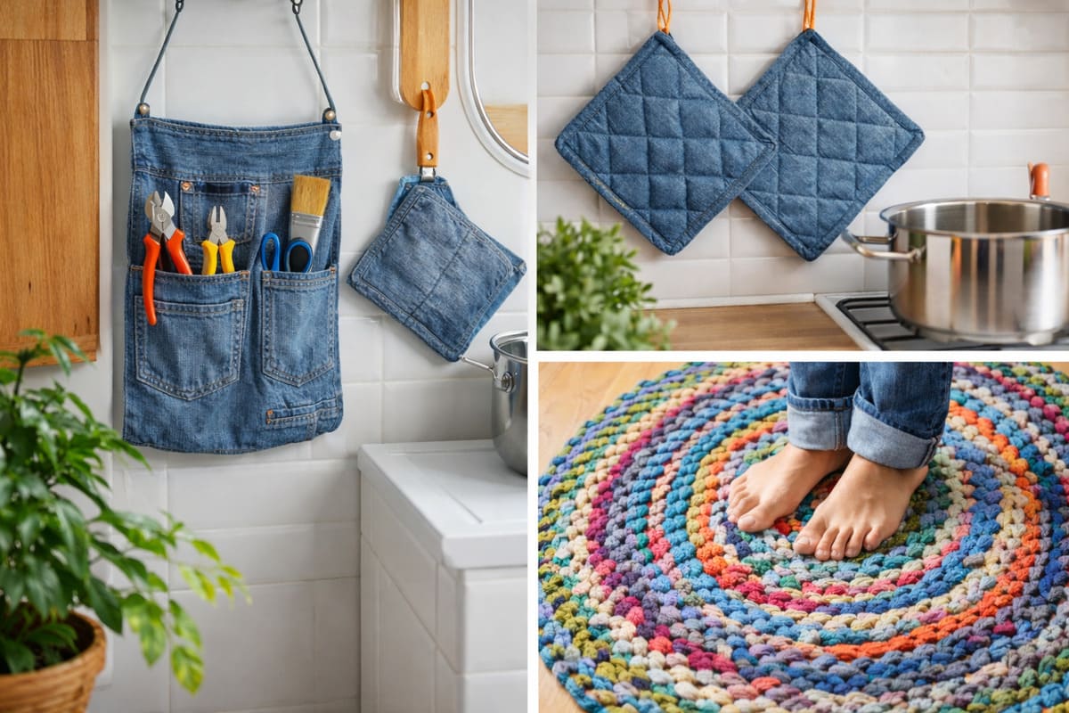 Старые вещи не выкидывать: 15 лайфхаков, как дать им вторую жизнь