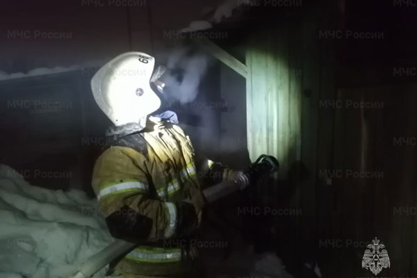 Накануне в Нижнем Тагиле сгорела баня