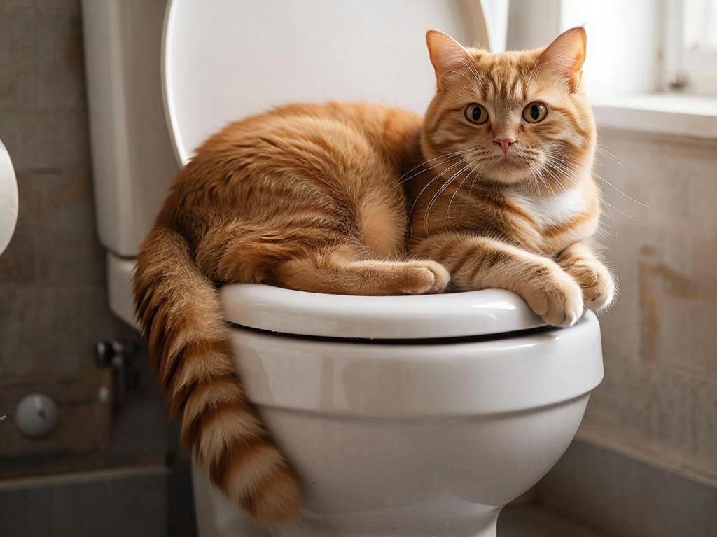 Лоток больше не нужен: как приучить кошку к унитазу — пошаговая инструкция