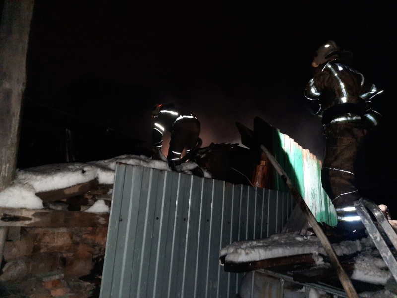 Накануне в Нижнем Тагиле сгорела баня