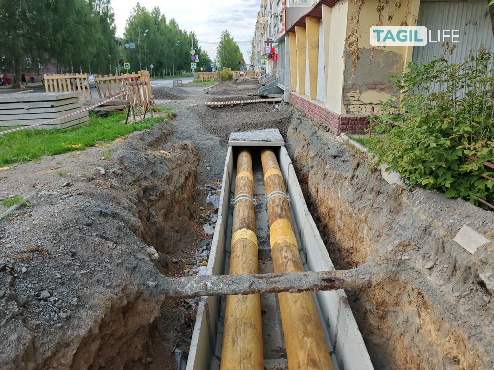 Авария на водоводе в центре Нижнего Тагила | Авария на водоводе в Нижнем Тагиле: отключение воды