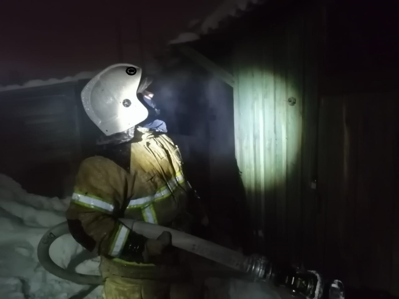 Ночью в Тагиле горел садовый дом