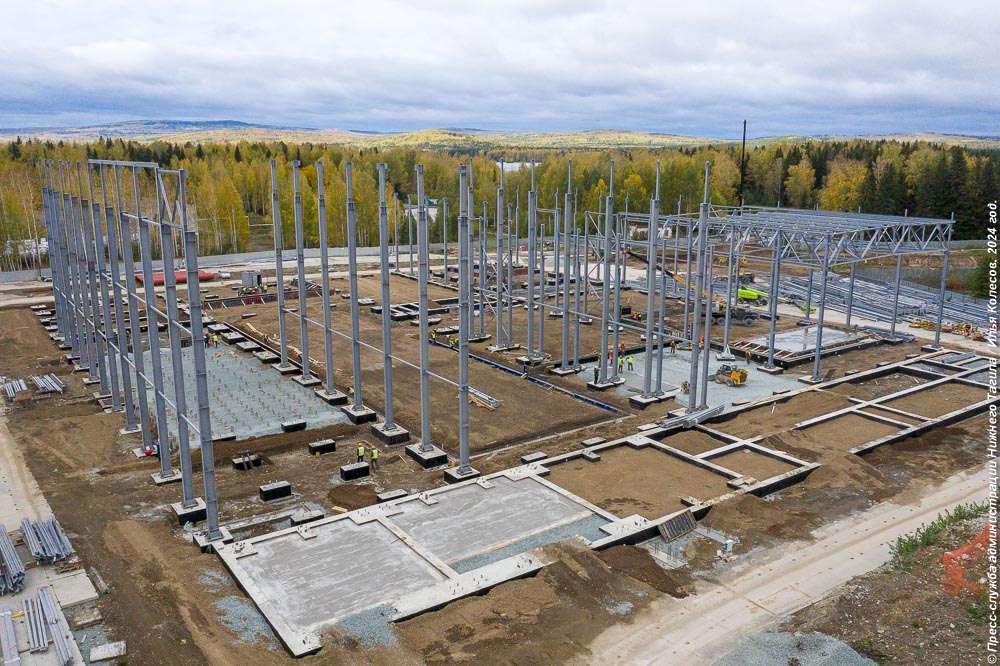 В Нижнем Тагиле власти оценили знаковый для тагильчан объект – станцию водоподготовки «Южная» | На Урале продолжается строительство станции водоподготовки