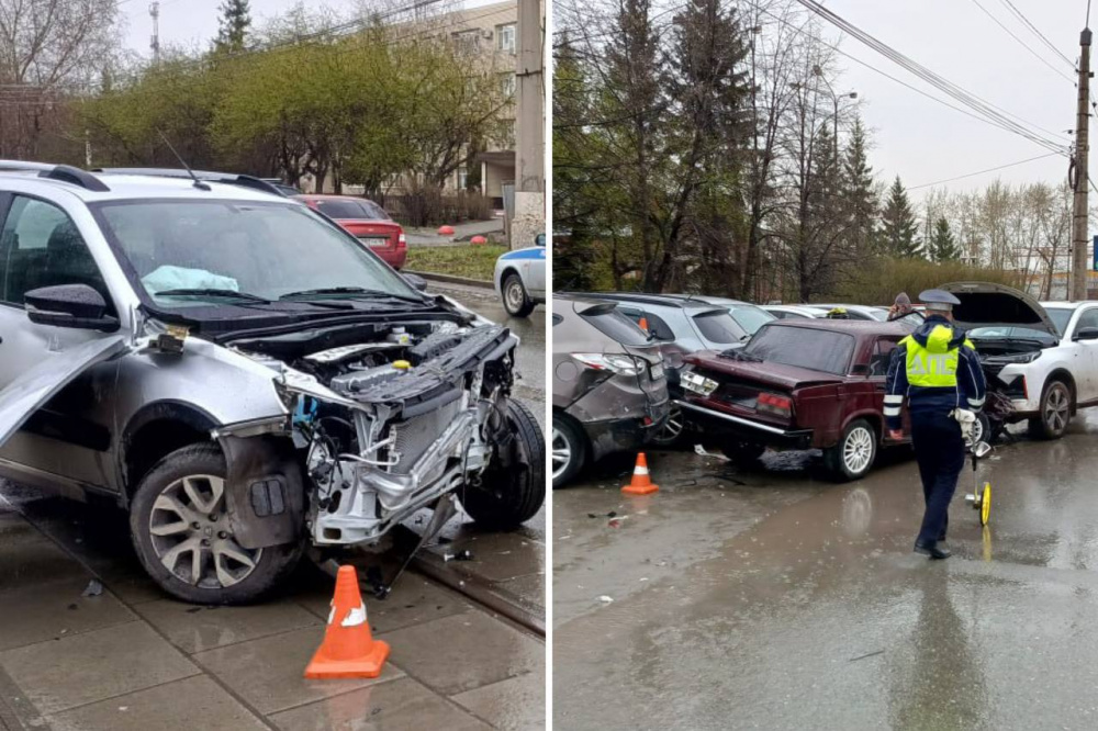 В Нижнем Тагиле произошло ДТП с шестью автомобилями: у виновника аварии не было прав | На Урале вождение без прав привело к ДТП с участием шести транспортных средств В Нижнем Тагиле произошло ДТП с шестью автомобилями: у виновника аварии не было прав | На Урале вождение без прав привело к ДТП с участием шести транспортных средств