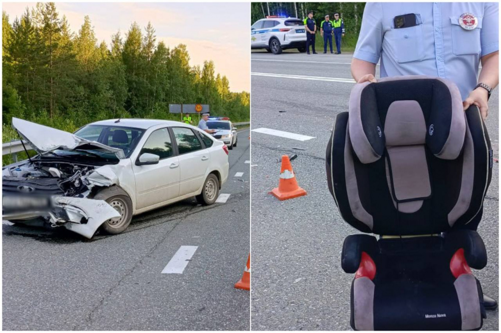 В ДТП под Нижним Тагилом пострадали 7-летняя девочка и 9-летний мальчик | На Урале в ДТП столкнулись три автомобиля, пострадали дети