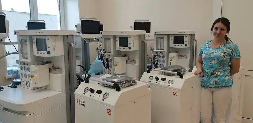 В Нижний Тагил поступили пять дорогостоящих наркозных аппаратов