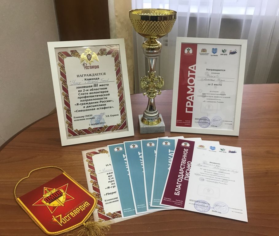 Команда Гимназии № 86 Нижнего Тагила заняла почетное II место во 2-ом областном Слете волонтеров «Я – гражданин России»