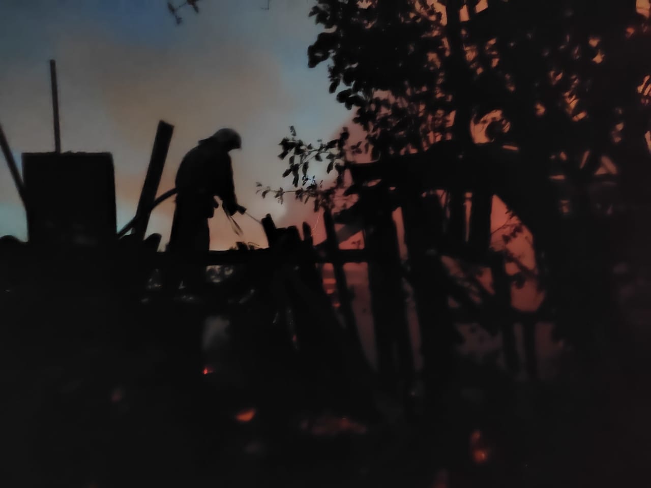 Ночью в Нижнем Тагиле горел частный жилой дом